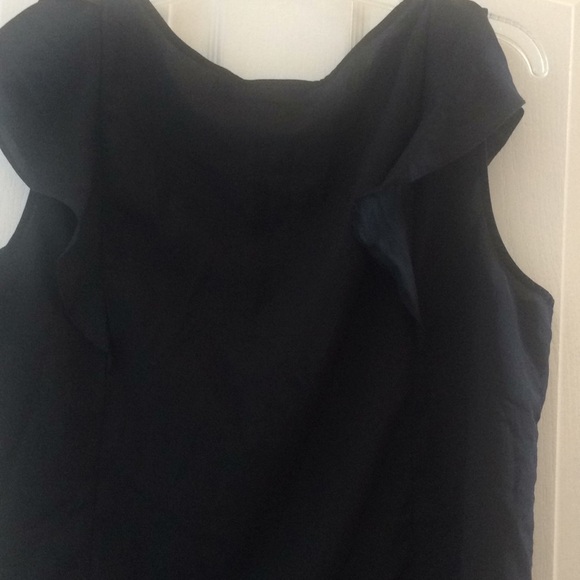 NEW York and company ladies black top large - Picture 4 of 4